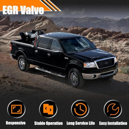 EGV1033 EGR Valve for 2005-2007 Ford E-150 2005-2007 E-250 2004-2006 F-150 - size: EGR Valve EGV1033