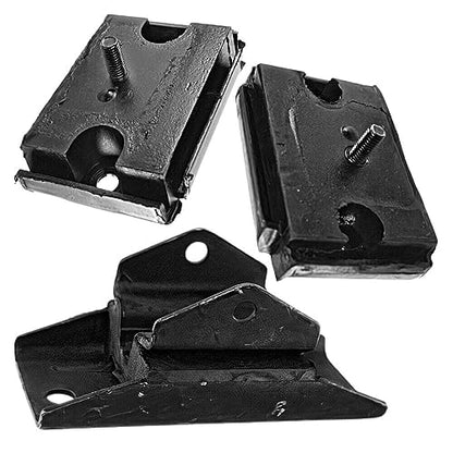 Front Left Engine Mount, Front Right Engine Mount & Rear Transmission Mount 3PCS Set Parts 2289, 2290, 2349. A2289, A2290, A2349