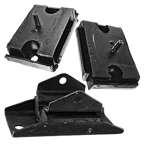 Front Left Engine Mount, Front Right Engine Mount & Rear Transmission Mount 3PCS Set Parts 2289, 2290, 2349. A2289, A2290, A2349