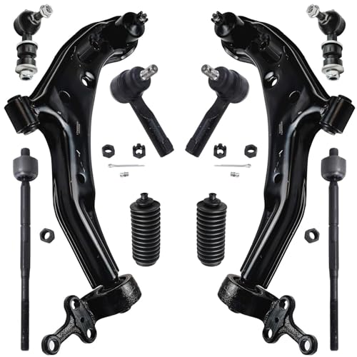 Detroit Axle - 10pc Front End Suspension Kit for Nissan 2001-2006 Sentra - size: 10CS44082/10PC