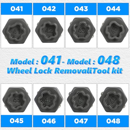BELEY 22Pcs Wheel Lock Removal Kit Compatible with BMW