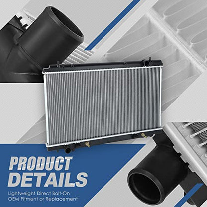 Auto Dynasty 13038 Radiator for 2007-2009 Nissan 350Z AT - style: 07-09 Nissan 350Z AT