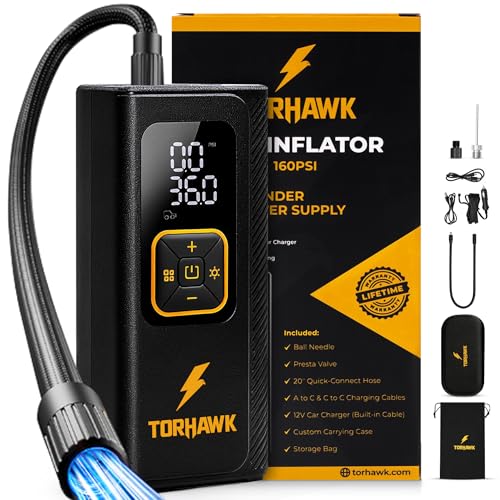 Portable Tire Inflator for Car, Air Pump for Car Tires