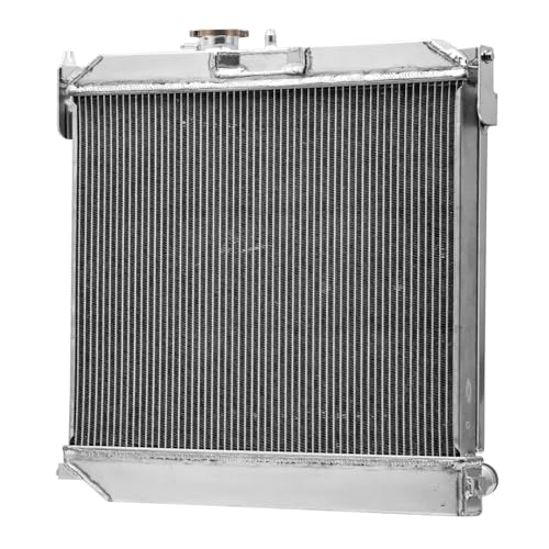 3 Row Aluminum Radiator + Shroud Fan For 2004-2012 Chevy Colorado GMC Canyon L4 2.8L 3.7L L5 2005 2006 2007 2008 2009 2010 2011 Radiators