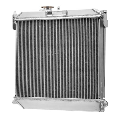 3 Row Aluminum Radiator + Shroud Fan For 2004-2012 Chevy Colorado GMC Canyon L4 2.8L 3.7L L5 2005 2006 2007 2008 2009 2010 2011 Radiators