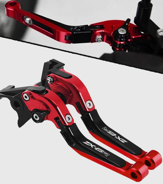 Motorcycle Brake and Clutch Levers Modified Parts For ZX-6R/636 2025 2026 - color: Red