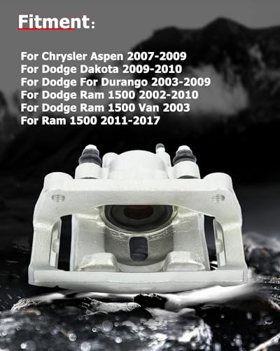 cciyu Rear Left & Right Disc Brake Calipers w/Bracket 18-B4837 18-B4836 - size: Rear[18-B4837+18-B4836]