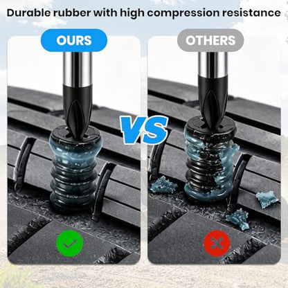 300 PCS Tire Repair Rubber Nail, 2 Size Vacuum Tire Plugs Kit - size: 300PCS