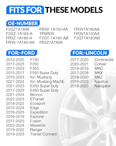 F2GZ1A189A Pre-Programed Tire Pressure Sensor for:-Ford F150 - size: F2GZ1A189A(4)