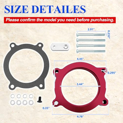 200-617 Throttle Body Spacer Replacement for Airaid 2007-2013