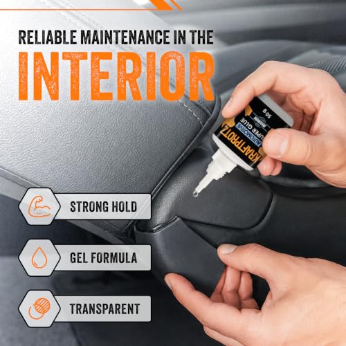 Automotive Super Glue Gel 1.75 oz - Motorbike Car Interior Instant Adhesive - style: GEL 1.76 Fl.Oz.