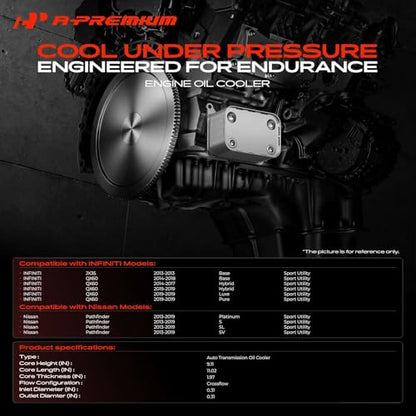 A-Premium Automatic Transmission Oil Cooler