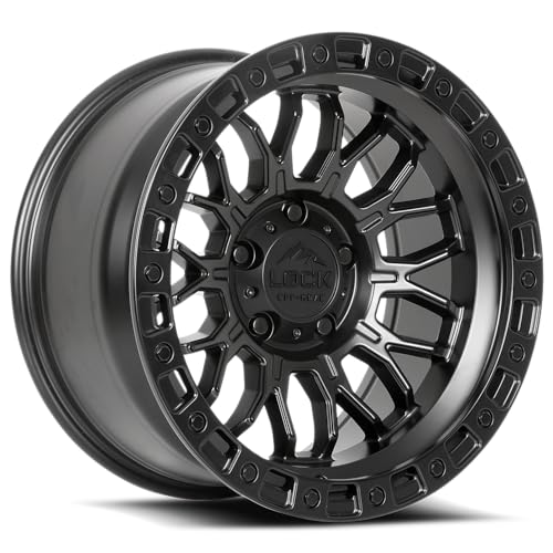 LOCK OFFROAD COMBAT-7969MB 17X9-6X139.7 1et - Matte Black with Matte Black Ring - color: Matte Black with Matte Black Ring, size: 17X9 - 6X139.7 1et