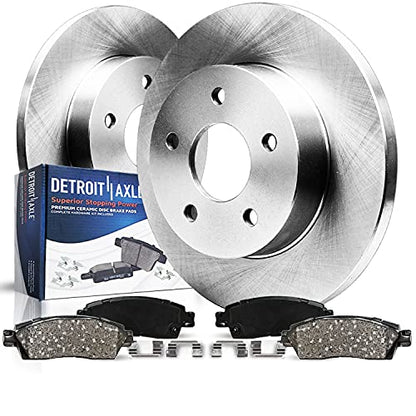 Detroit Axle - Rear Brake Kit for Nissan Altima Maxima Juke Sentra - size: R-31312BK/kit