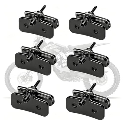 Brake Pads Front and Rear Compatible with Surron Light Bee X/S Talaria Sting R MX3 MX4, 6 Pcs Sintered Disc Upgraded Replacement Brake Pads for Electric Dirt Bike Sur-Ron - size: 6 pcs