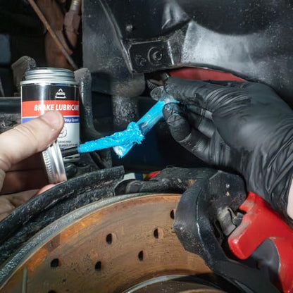 AGS Automotive Solutions Brush Top Can Ceramic-Glyde Silicone Brake Lubricant, 4oz, Compatible with Ceramic and Metallic Brake Pads, Noise Reduction Technology - size: 4oz