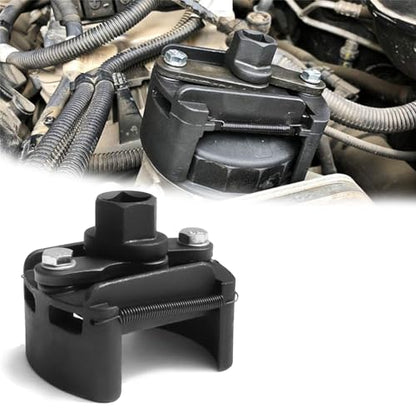 2.36-3.15 Inch Adjustable Oil Filter Wrench with 2 Jaws
