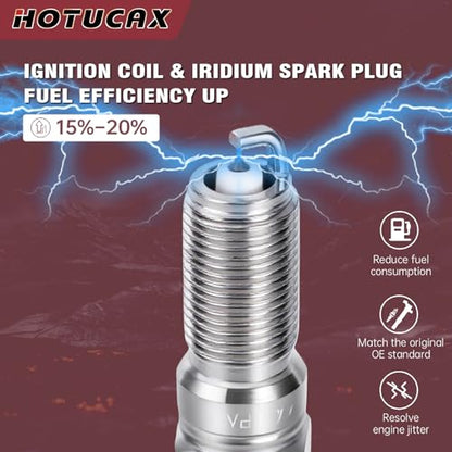 UF491 Ignition Coils & Spark Plugs Tune Up Kit, 4 Pack - size: UF491 & Spark Plugs