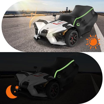Half Cover for Polaris Slingshot S SL SLR R Signature LE Accessories - size: Half Cover for Polaris Slingshot