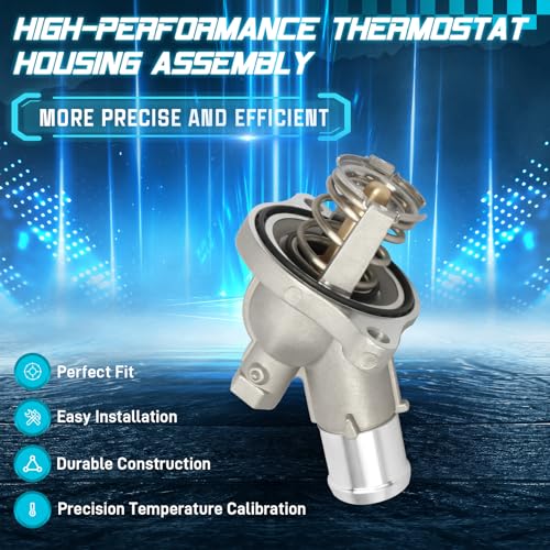 IRONTEK 902-2089 Thermostat Housing Engine Coolant 16-20 for Buick Envision - size: 902-2089