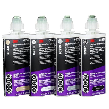 3M OEM Match Epoxy Seam Sealer 08522, Beige, 200 ml, Medium-Bodied - color: Beige