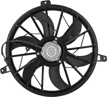620-010 Engine Radiator Cooling Fan Assembly for Jeep Grand Cherokee L6 4.0L V8 4.7L 1999 2000 2001 2002 2003 Liberty V6 3.7L 2002 2003, CH3115110 52079528AB 674-00389