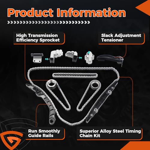 130286KA0A Engine Timing Chain Kit Fit For Nissan Pathfinder 130286KA1B - size: 130706KA1C