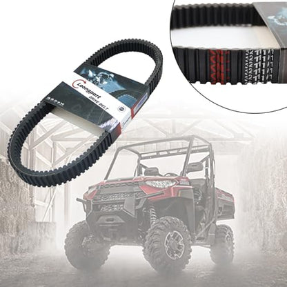 LOONGPART Drive Belt 3211101 Replacement for Polaris Specific Ranger TM 2004-2006 / Ranger 500 2X4 2006-2007 / Ranger 500 4X4 Fits 33C4828 33G4828 35GBS1264 - size: Polaris Specific Ranger TM 3211101