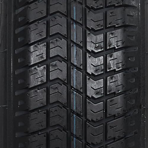 Garvee ST175/80D13 Trailer Tires on 13” White Rims 2-Pack - size: ST175/80D13, style: 5 Lug