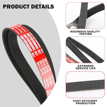 6PK1143 6K450 Serpentine Drive Belt - size: 6PK1145