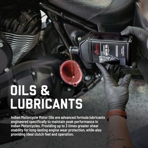 Indian Motorcycle 20W-40 Semi-Synthetic Motor Oil, 1 Quart - 2880012