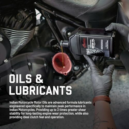 Indian Motorcycle 20W-40 Semi-Synthetic Motor Oil, 1 Quart - 2880012