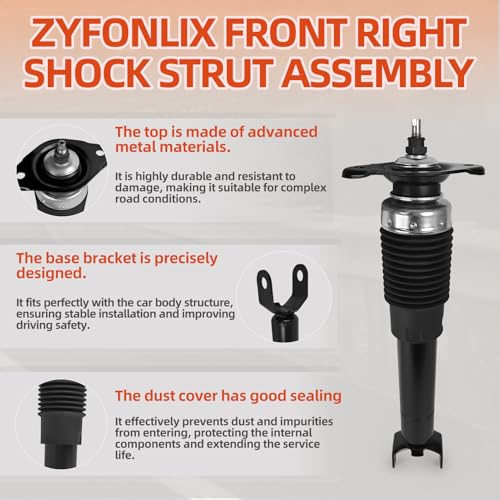 Rear Shock Strut Assembly Compatible with 2004-2009 Cadillac XLR 2003-2007 Chevy Corvette C5 2008-2013 Corvette C6 Shock Absorber OEM 19302791 22248108 19431691 88952528 19302793