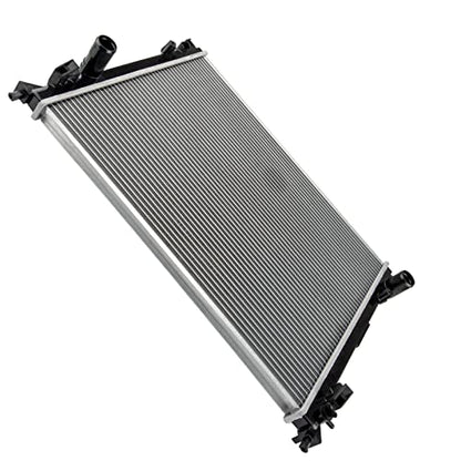 CU13157 Assembly Aluminum Core radiator Compatible with 2009-2023 300 2009-2023 Challenger 2009-2017 Charger 2022-2023 Charger (w/Standard Duty Cooling) - style: CU13157