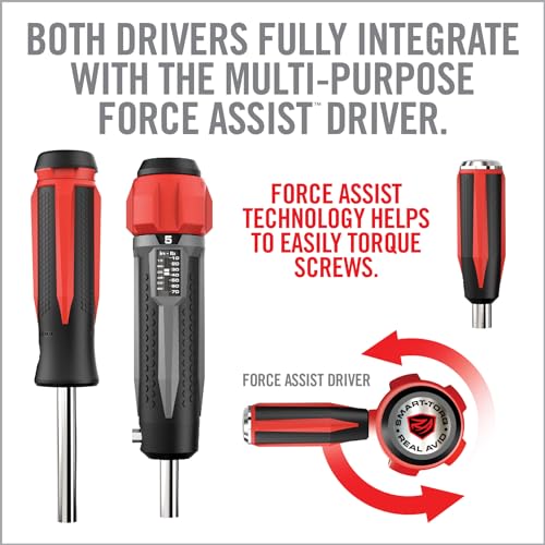 Real Avid Armorers Tool Kit – Precision Torque Wrench Set with 83 Bits, Magnetic Bit Driver, LED Screwdriver - Includes Hex Phillips Torx Drivers with Accurate Inch Pound Settings for Gun Maintenance - style: Torque Wrench, Driver, Bit Set