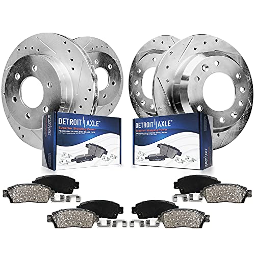 Detroit Axle - Brake Kit for 2007-2009 Hyundai Entourage - size: 8PR1200285/kit