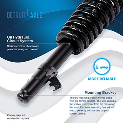 Detroit Axle - Front Struts Suspension Kit for 2003-2008 Mazda 6 - size: 4CQ42880/ Big strut kit