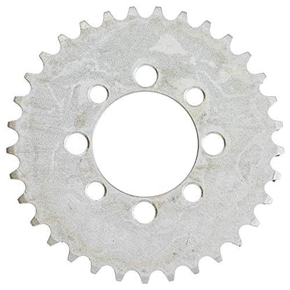 NICHE Drive Sprocket Chain Combo for Kawasaki KLX110 Suzuki DRZ110 Front 14 Rear 33 Tooth 420V O-Ring 86 Links - size: O-Ring Chain
