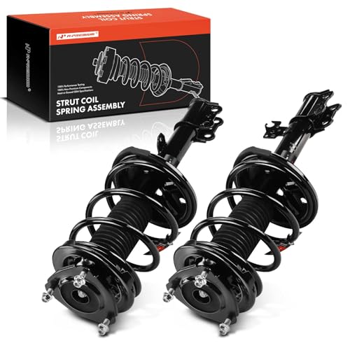 A-Premium Front Complete Strut Assemblies with Coil Springs, Set of 2