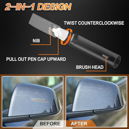 Stealth Grey(PN01) Touch up Paint for Tesla OEM Color Match