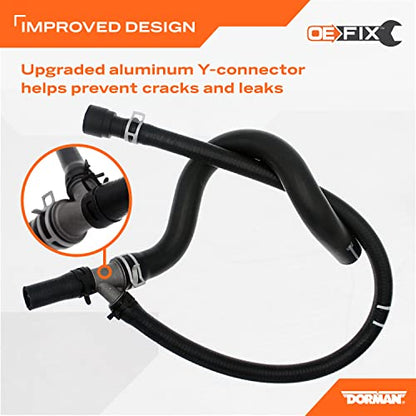 Dorman Improved Design 626-370 Engine Heater Hose Assembly Compatible with Select Ford/Lincoln Models (OE FIX)