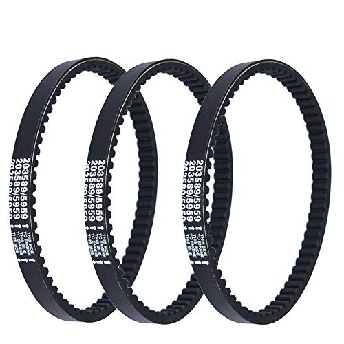 3PCS 30 Series Go Kart Drive Belt Replaces Manco 5959 / Comet 203589 Durable Trorque Converter Belt - size: 30 Series 5959