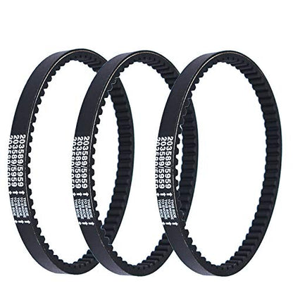 3PCS 30 Series Go Kart Drive Belt Replaces Manco 5959 / Comet 203589 Durable Trorque Converter Belt - size: 30 Series 5959