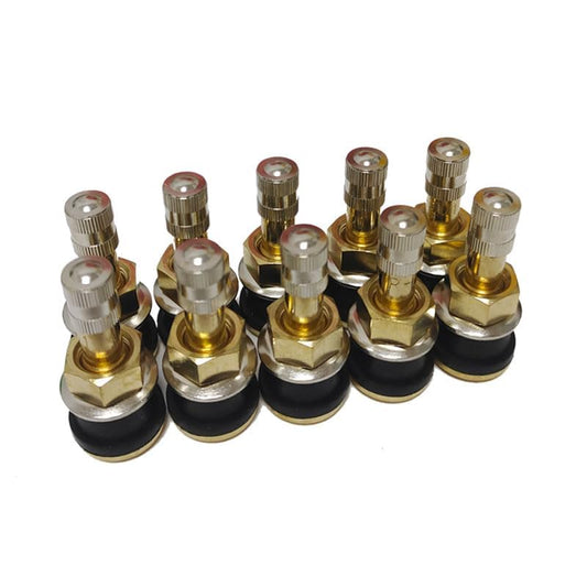 10Pcs TR501 Tubeless Air Liquid Valve Stems for Truck and Bus Wheels, Clamp-in Tire Valve Stem