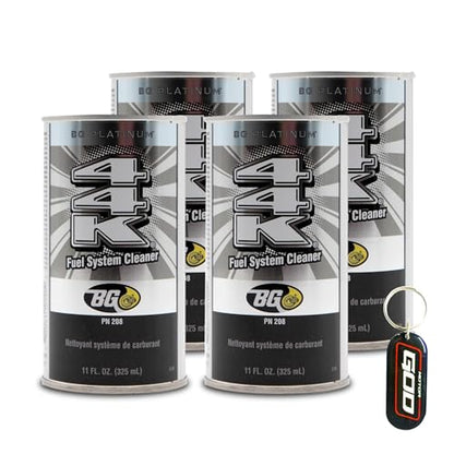 4 Cans of BG PLATINUM 44K With MotorGod Keychain