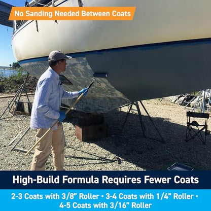 TotalBoat TotalProtect Marine Barrier Coat Epoxy Primer - Gray Gallon - color: Gray, size: 128 Fl Oz (Pack of 1)