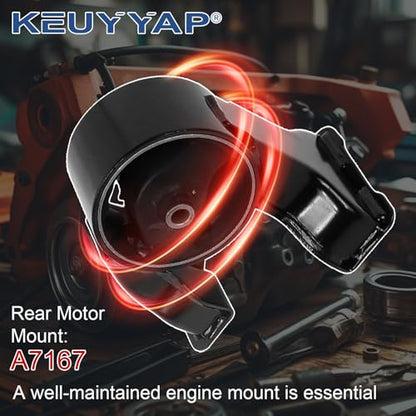 4Pcs Engine Motor Mount Compatible with Hyundai Elantra L4 2.0L 2007-2012