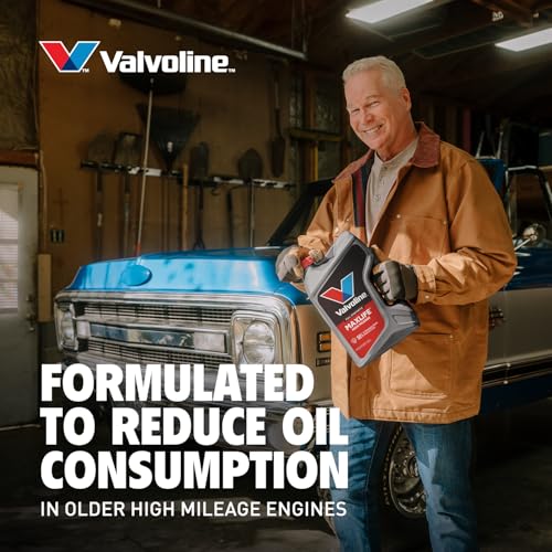Valvoline MaxLife High Mileage Full Synthetic 5W-30 Motor Oil 1 Quart - size: 1 qt (Pack of 1), style: Full Synthetic High Mileage