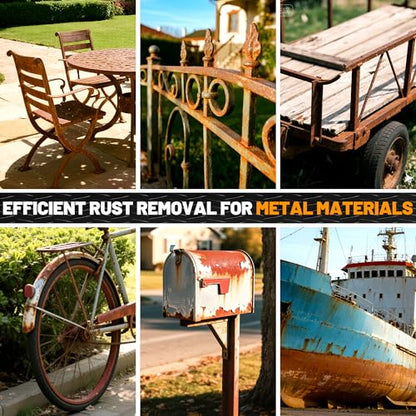 2-in-1 Rust Converter & Metal Primer, 1 Gallon Black Rust Inhibitor Paint - size: 128 Fl Oz (Pack of 1)