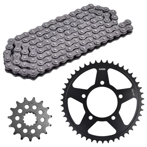 Chain and Sprocket Kit 15T 46T for Suzuki SV650 16-24 SV650 X/XA 18-24